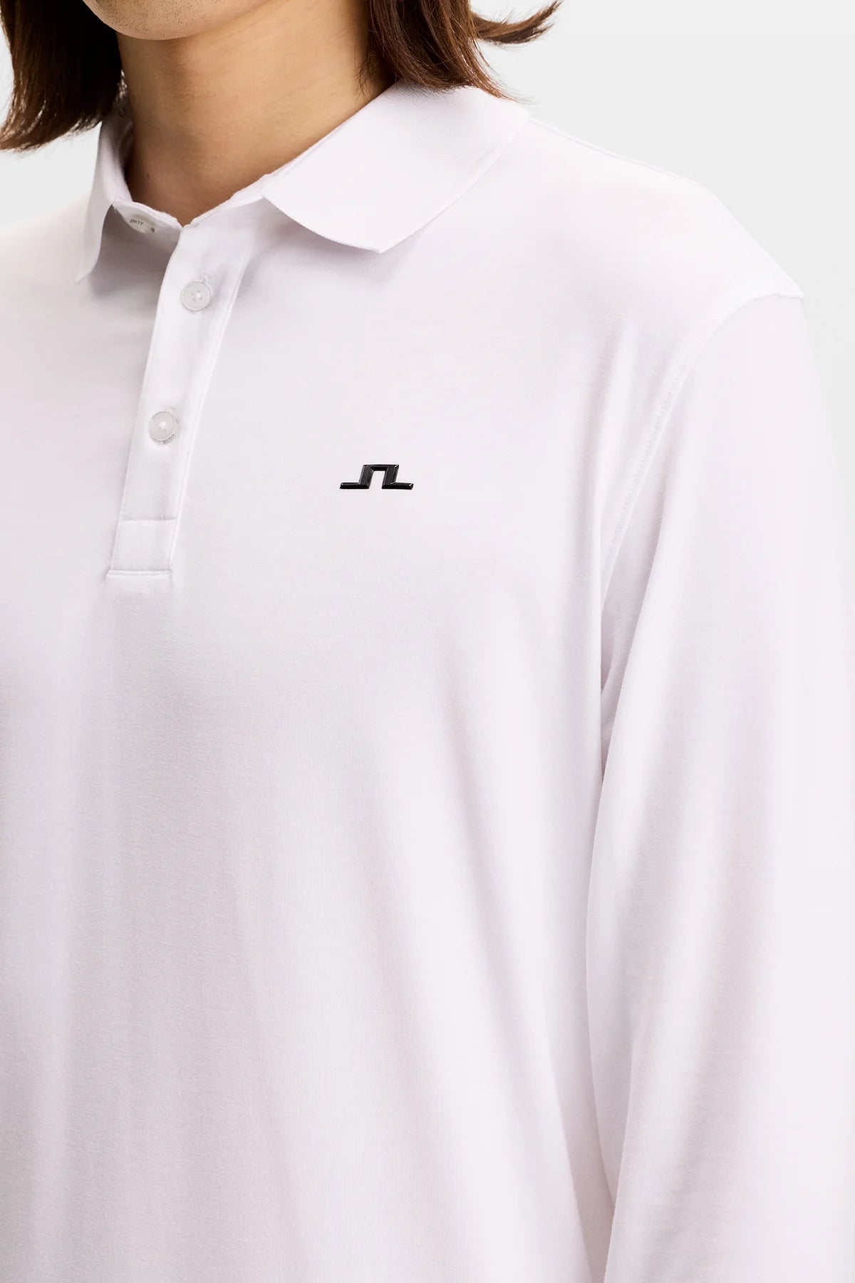 Florian LS Polo White | J.Lindeberg