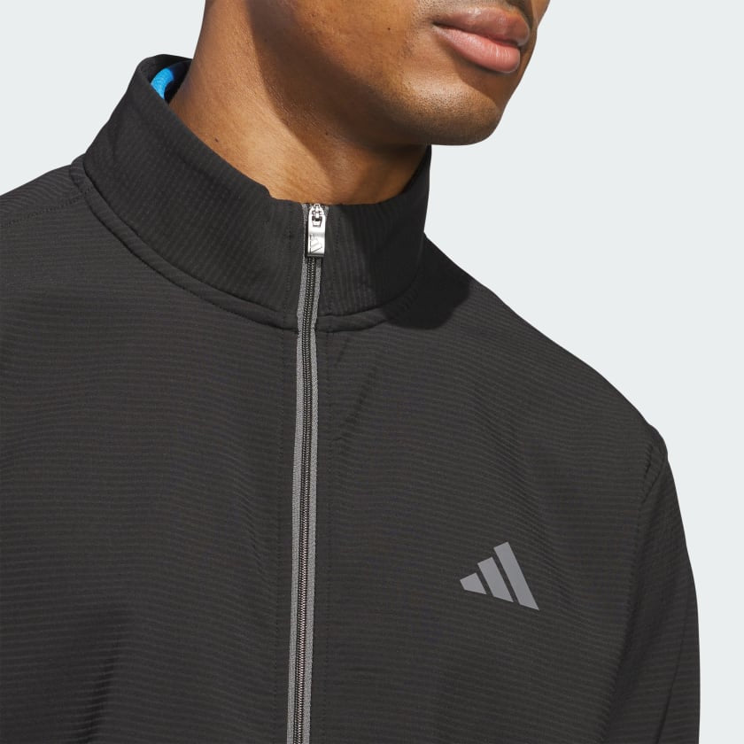 ADIDAS ULTIMATE365 TEXTURED WOVEN FULL-ZIP JACKET KB6796