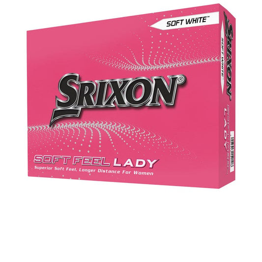 Srixon Soft Feel Lady 2022 Golf Balls - White