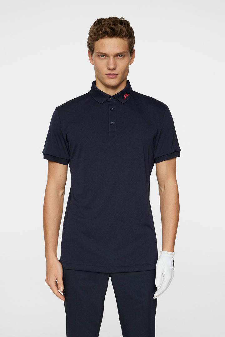 KV PRINT POLO TOUR TIGER BROWN | J.LINDEBERG GMJT11947 O541