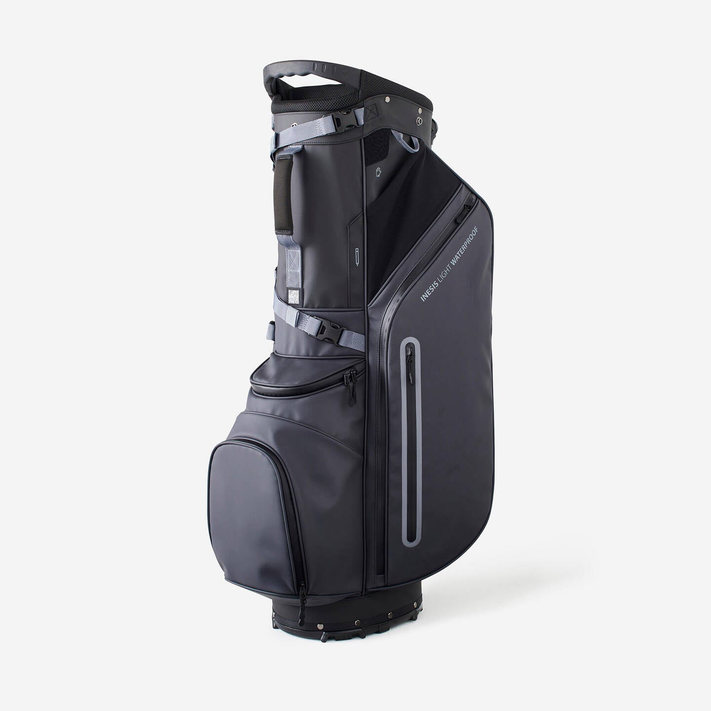 Waterproof golf stand bag - INESIS Black 4843386