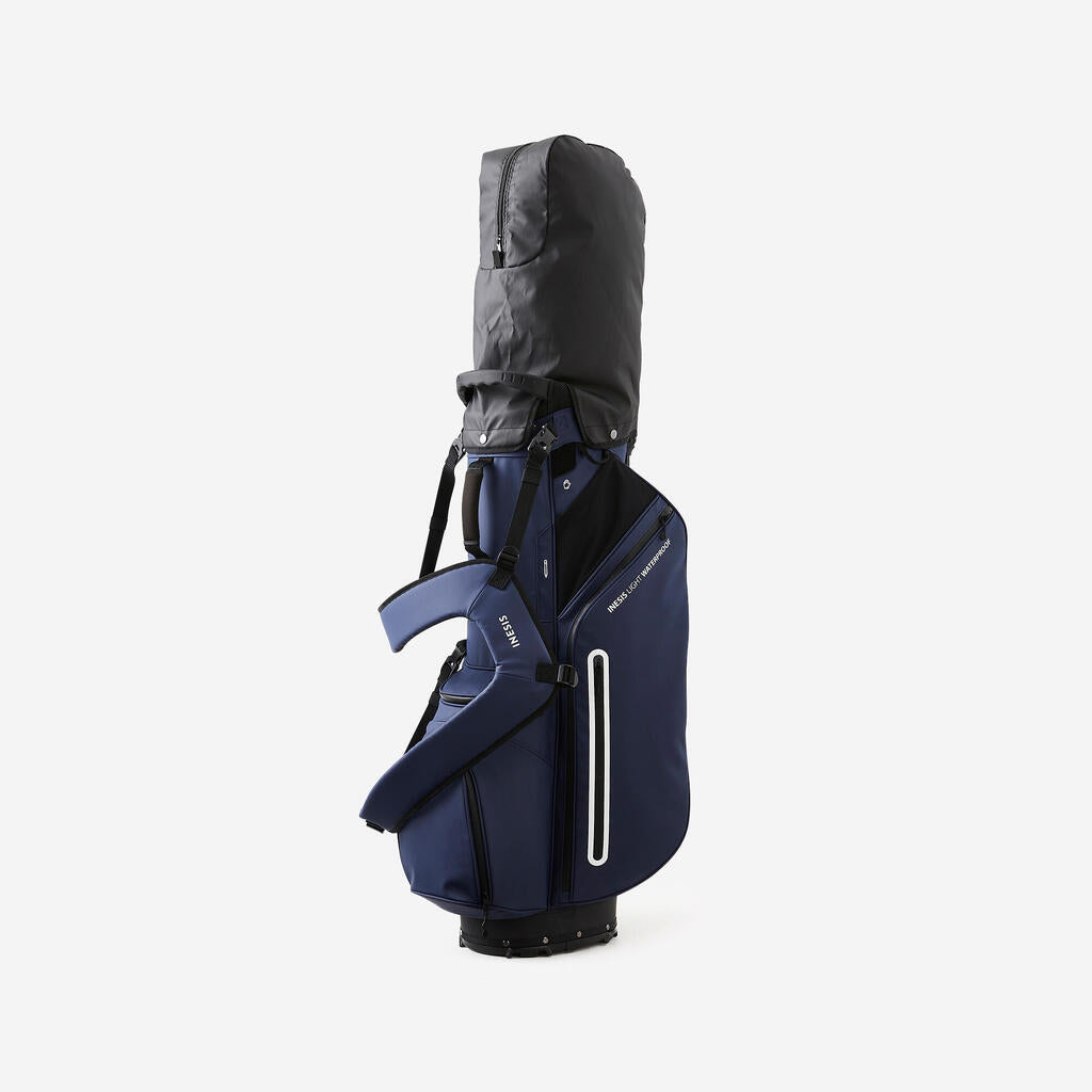 Golf waterproof stand bag - inesis light navy 4843387