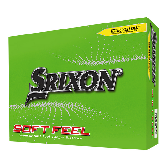 SRIXON SOFT FEEL Golf Balls YELLOW