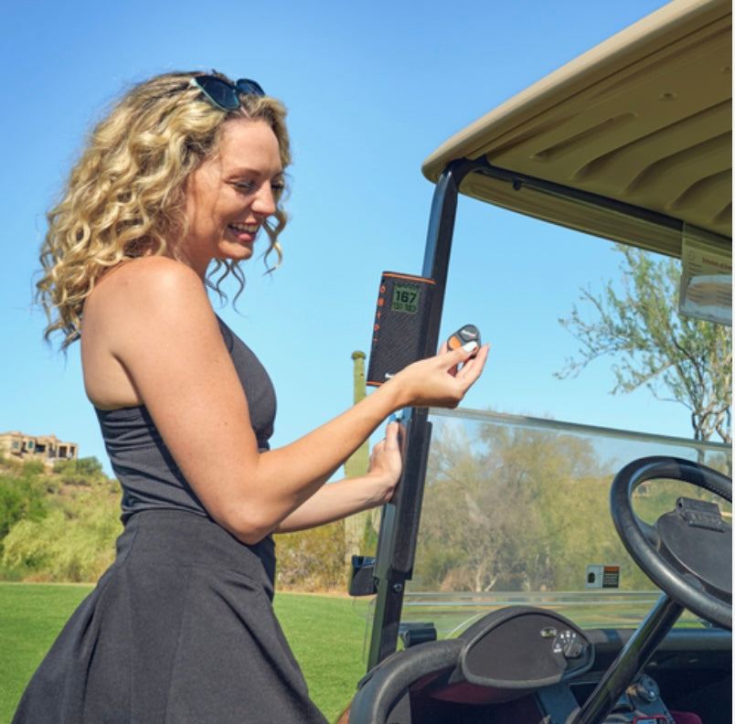 Wingman View Golf Cart GPS Speaker