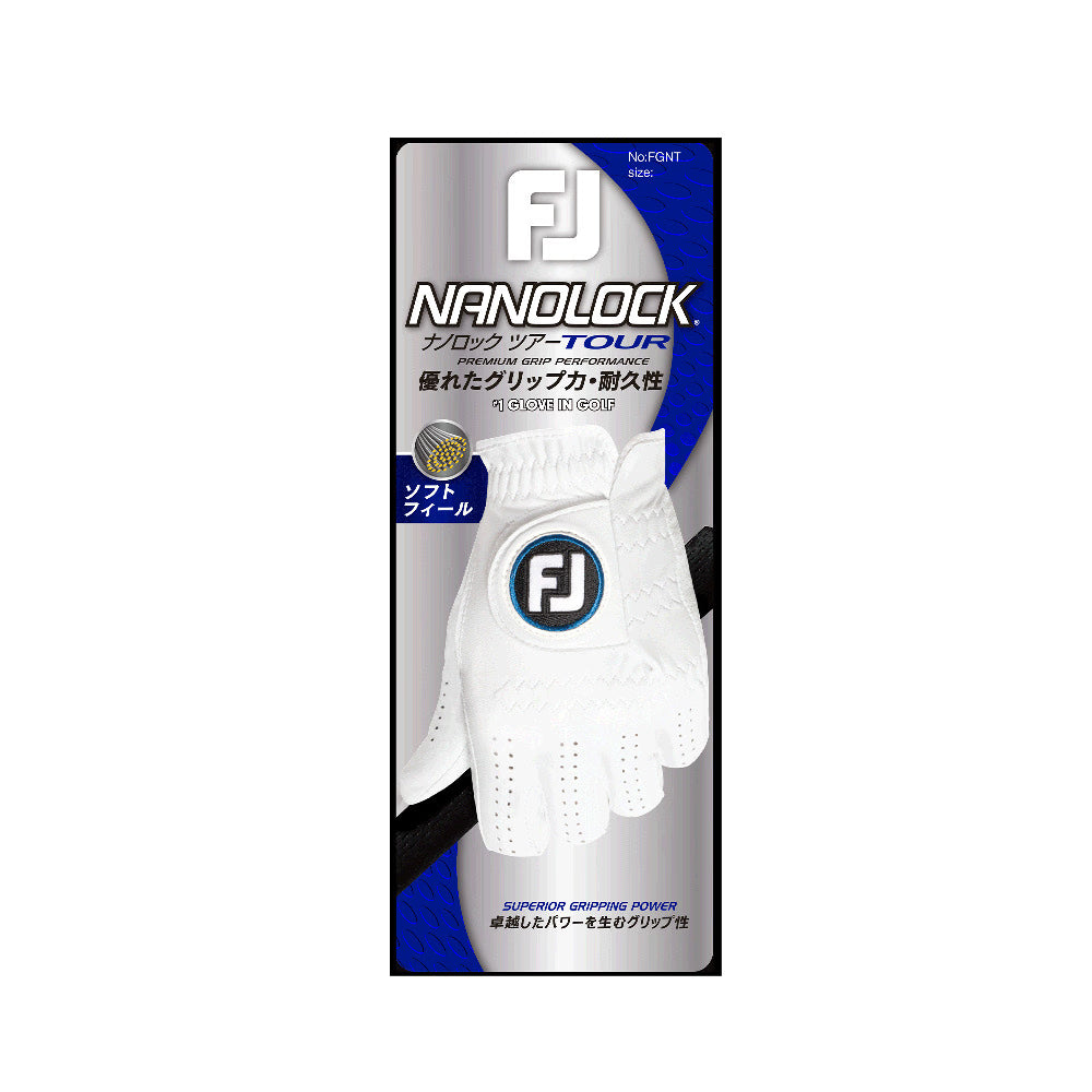 FootJoy Golf Gloves for Left Hand 24 Nano Rock Tour BK FGNT24BK
