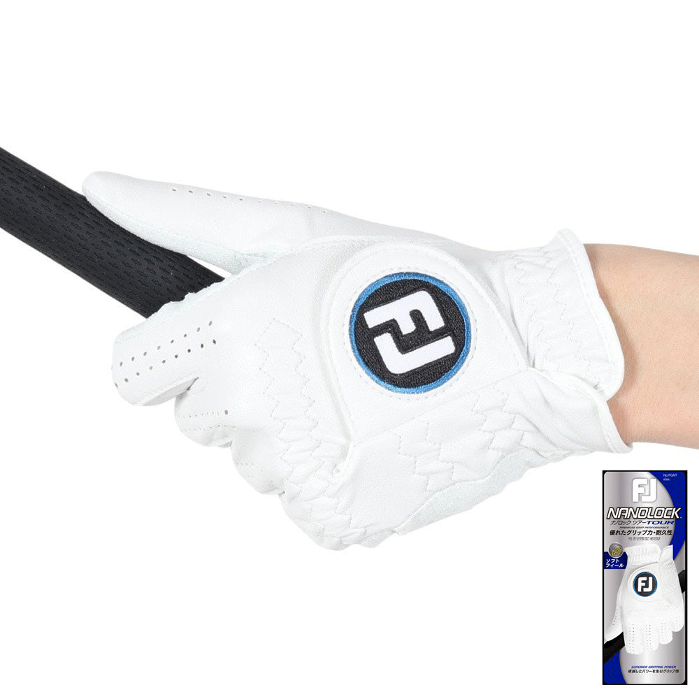 FootJoy Golf Gloves for Left Hand 24 Nano Rock Tour BK FGNT24BK