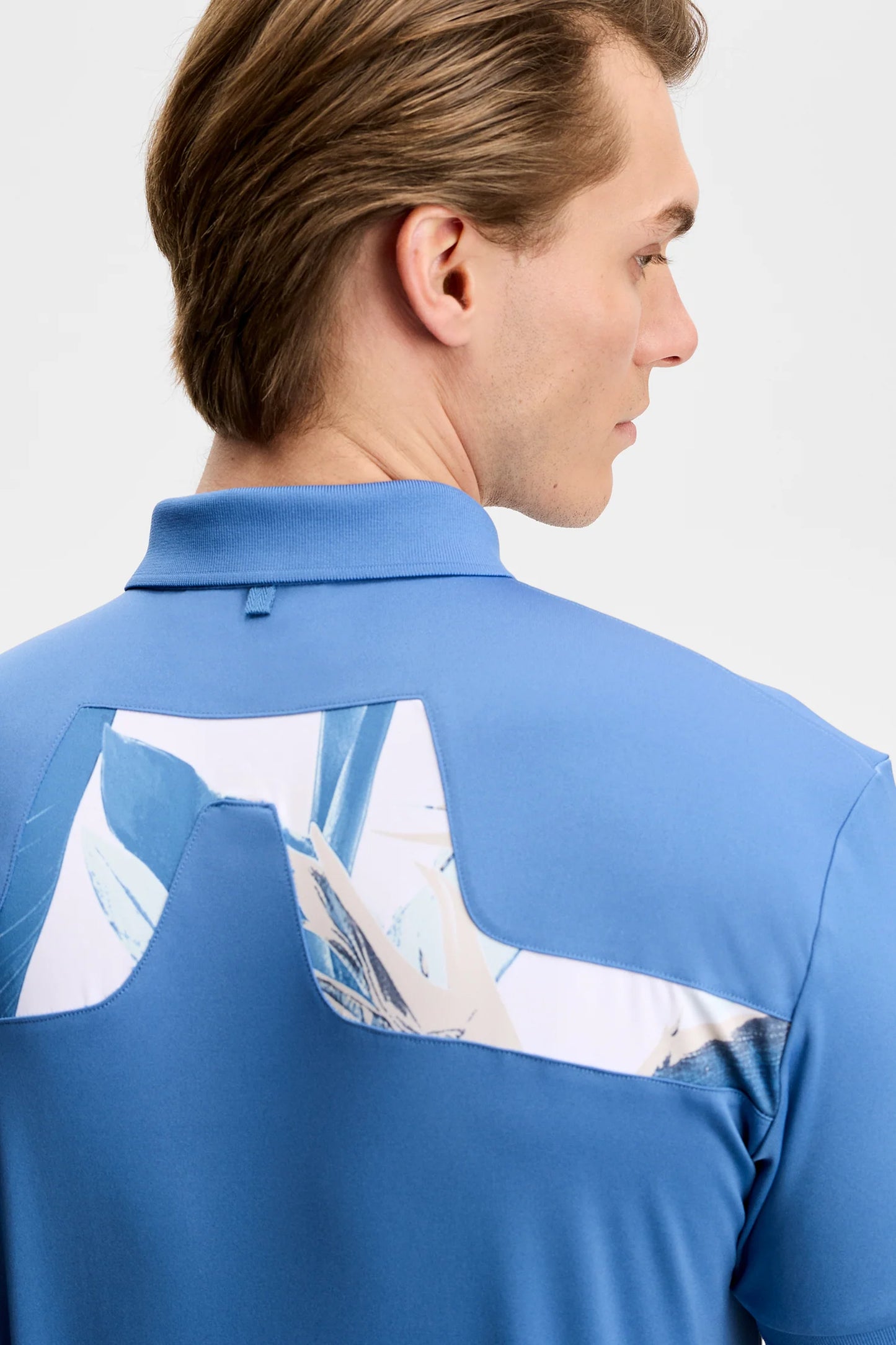 KV Print Polo / Federal Blue | J.Lindeberg