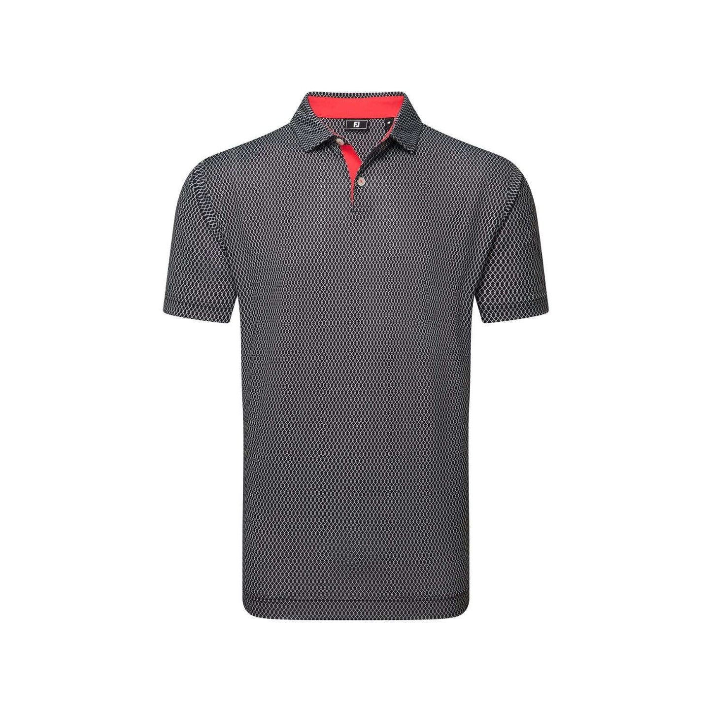 FootJoy Irongate Print Lisle Golf Shirt 32586