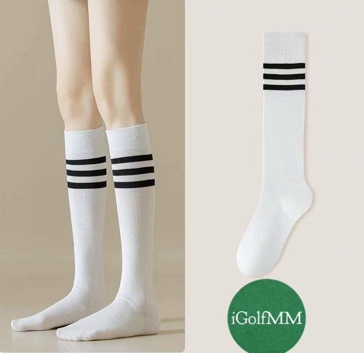 3 STRIPE GOLF LADY SOCKS