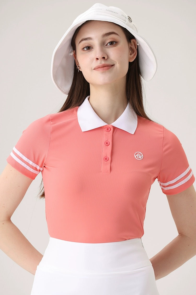 Azureway Summer Ladies Golf Shirt AW-T4111