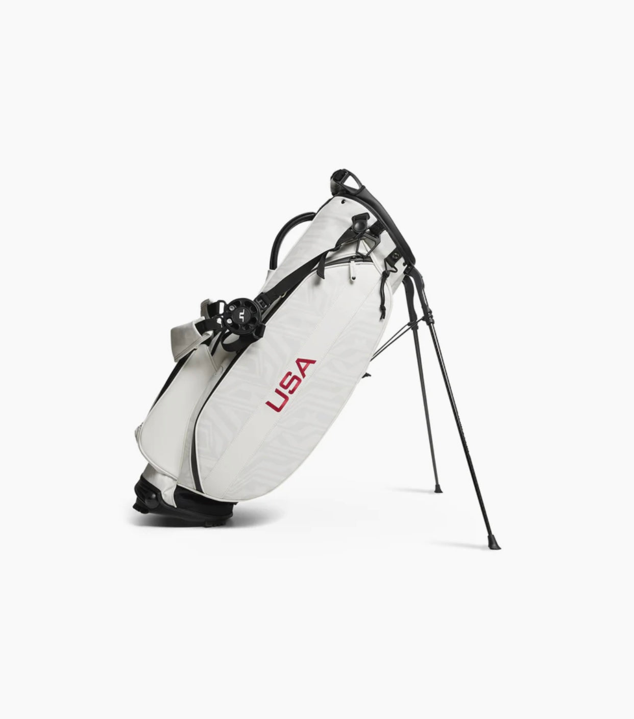 J.LINDEBERG PLAY STAND BAG US GOLF WHITE GMAC11900-A051