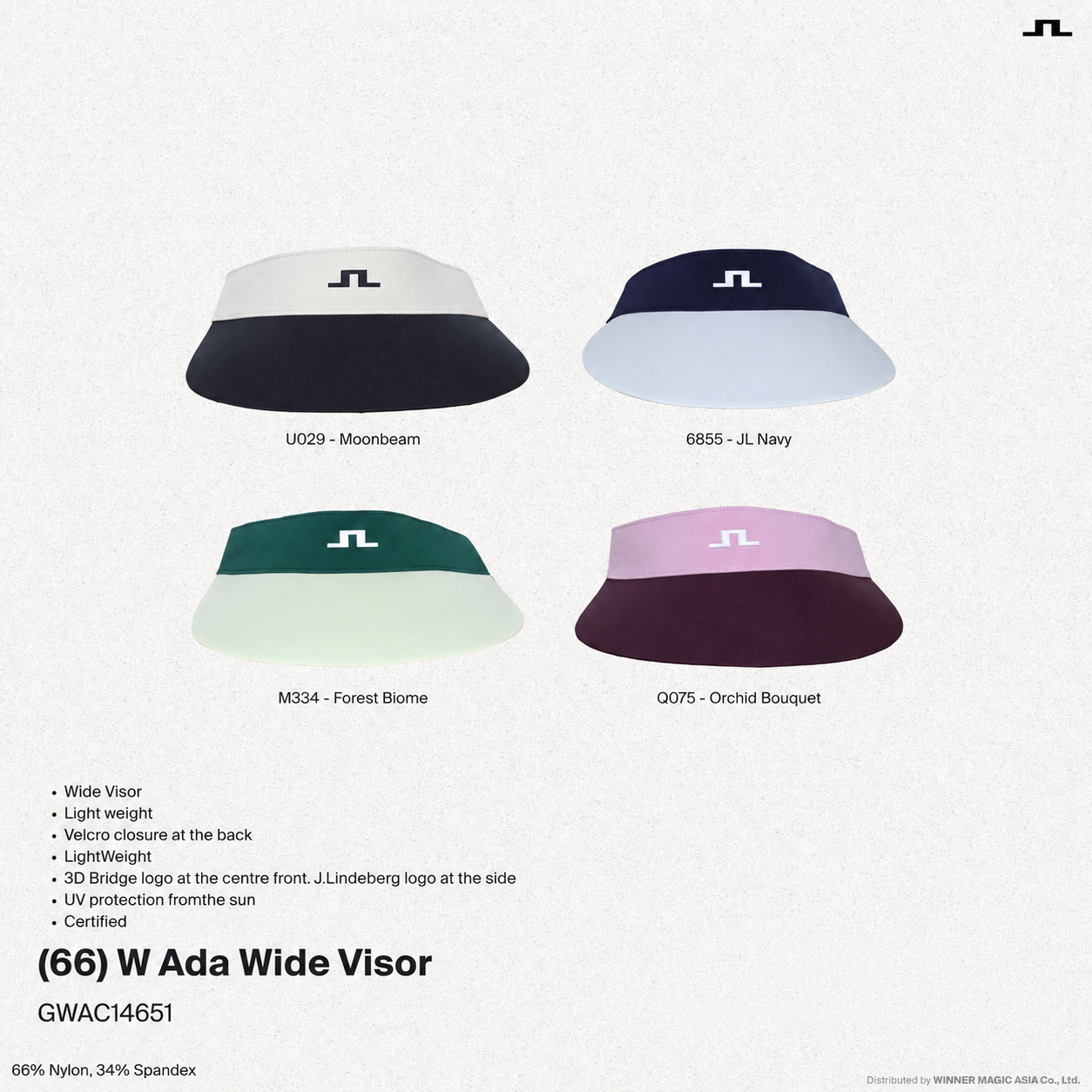 ADA WIDE VISOR | J.LINDEBERG