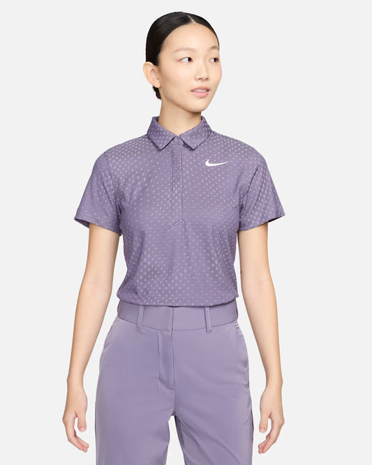 Nike Tour Women's Dri-FIT ADV Short-Sleeve Golf Polo Canyon Purple FQ3057 553