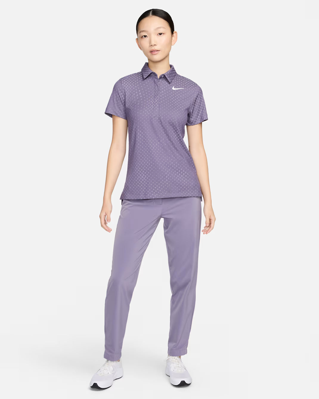 Nike Tour Women's Dri-FIT ADV Short-Sleeve Golf Polo Canyon Purple FQ3057 553