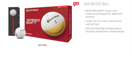 SPEEDSOFT GOLF BALL | TaylorMade Golf