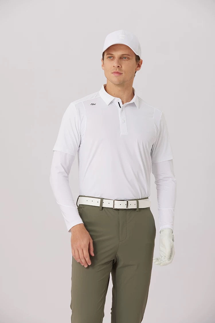 Azureway Men’s Golf Long Sleeves Shirt T5408