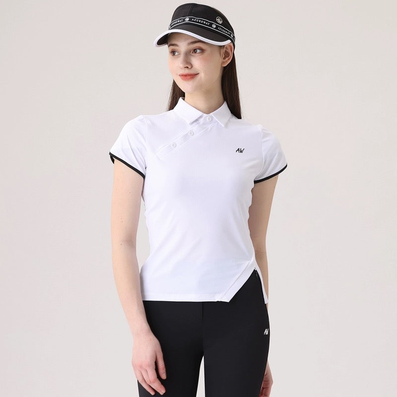 Azureway Summer Ladies Golf Shirt AW-T4116