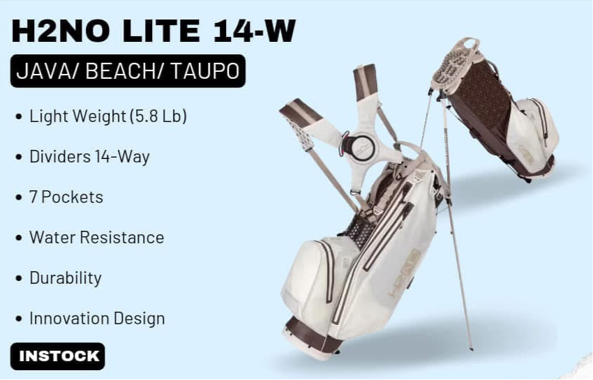 H2NO LITE 14WAYS GOLF BAG