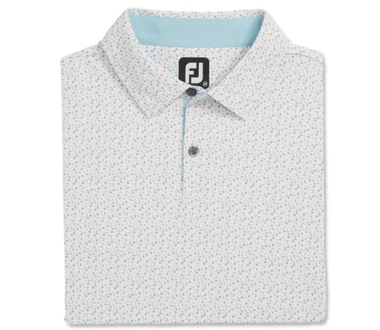 FOOTJOY GEOMETRY PRINT STRETCH MEN'S SHIRT 24 31367