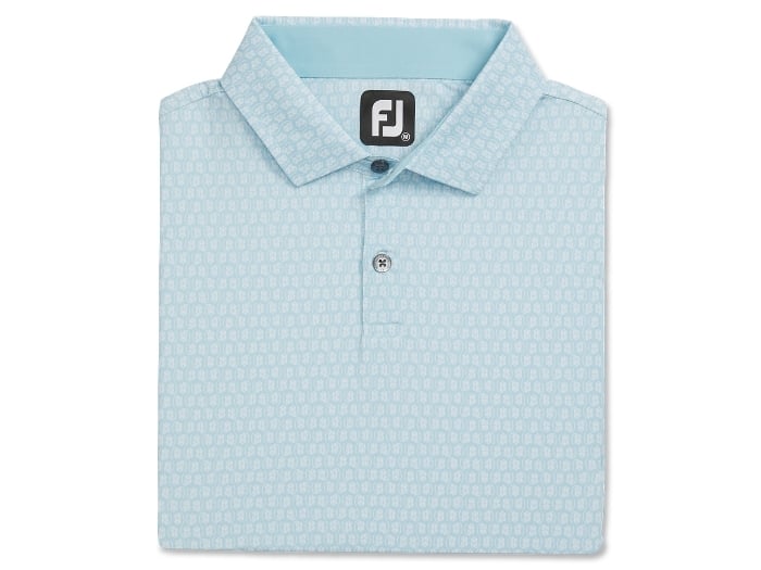 FootJoy Salamander Print Lisle Golf Shirt 31394