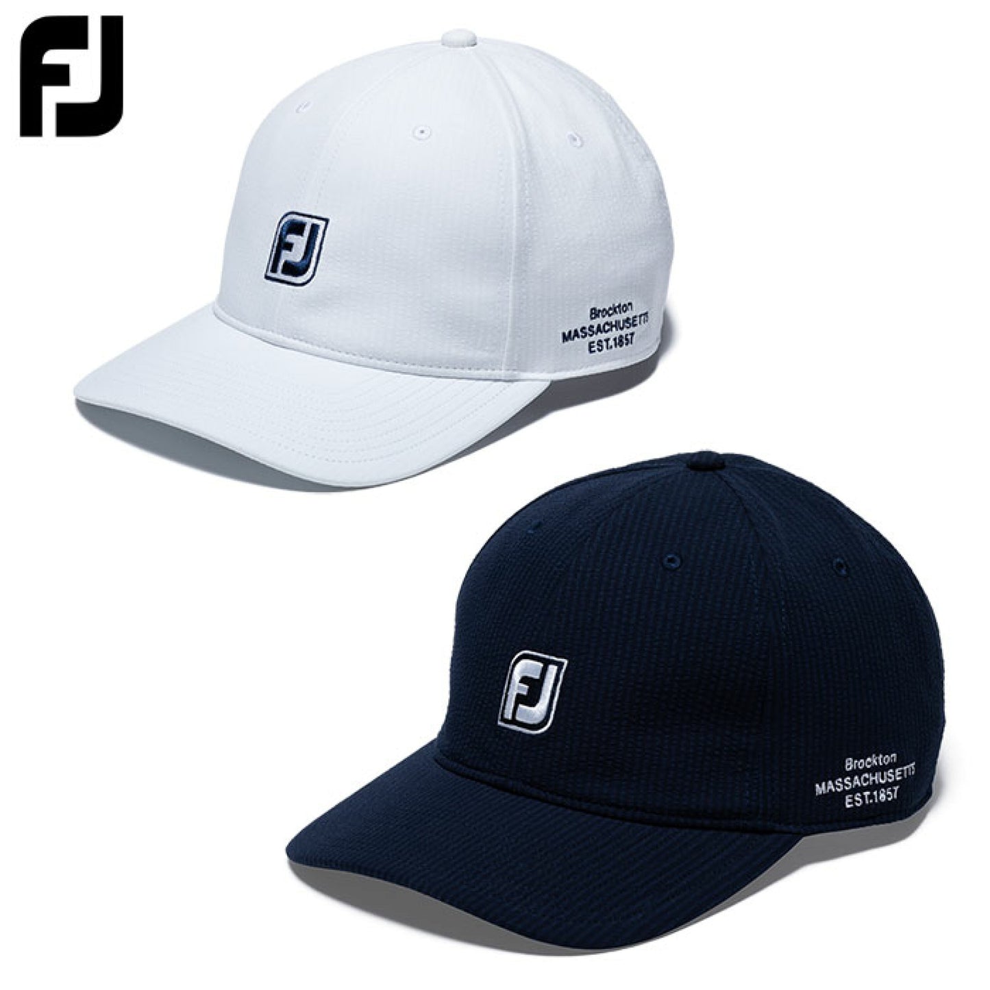 Seersucker Emblem Cap | FootJoy FJ24AFC