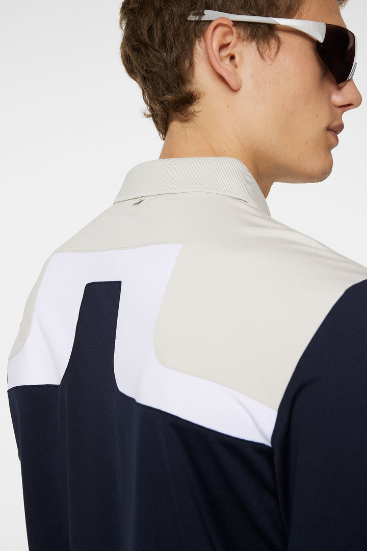 J.LINDEBERG JEFF REG FIT POLO JL NAVY GMJT13042 9999