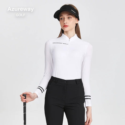 Azureway Lady Golf Long Sleeve Shirt T5110