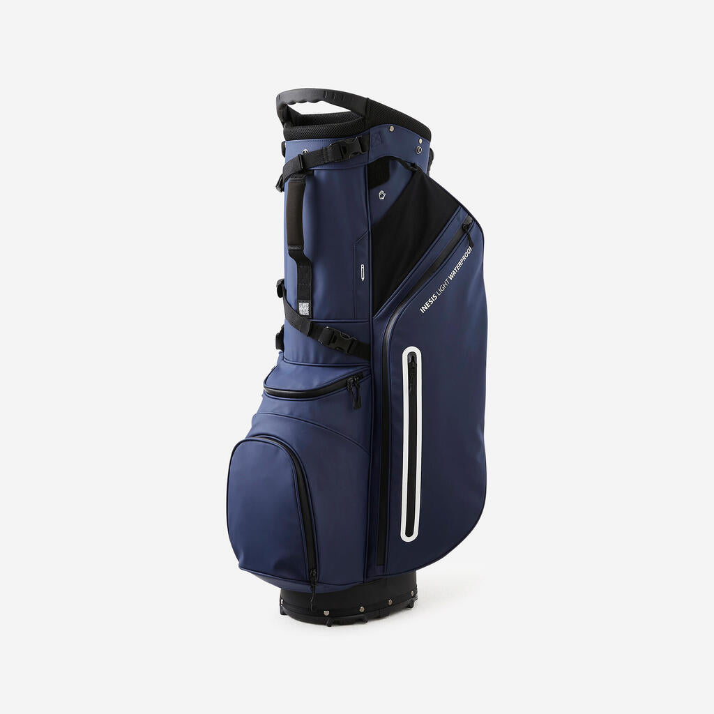 Golf waterproof stand bag - inesis light navy 4843387