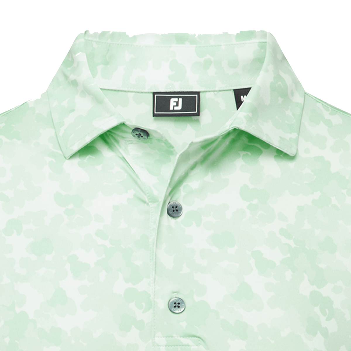 FootJoy Leaf Camo Lisle Golf Shirt 32695