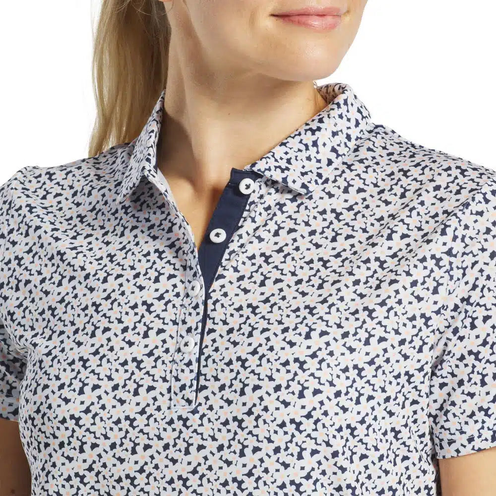 FootJoy Ladies Floral Print Short Sleeve Shirt 31581