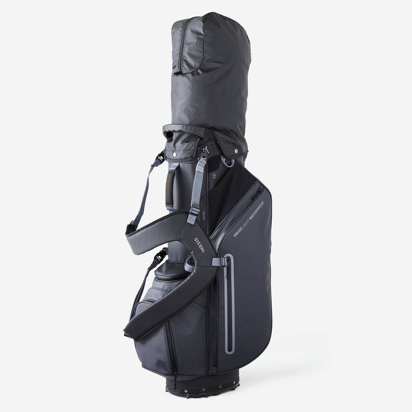 Waterproof golf stand bag - INESIS Black 4843386