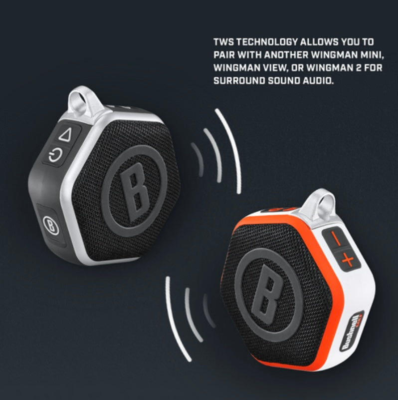 WINGMAN MINI GPS SPEAKER | BUSHNELL GOLF