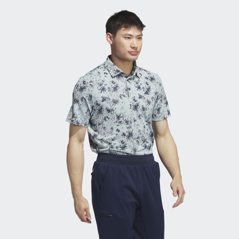 BURST JACQUARD GOLF POLO SHIRT | ADIDAS HZ0430