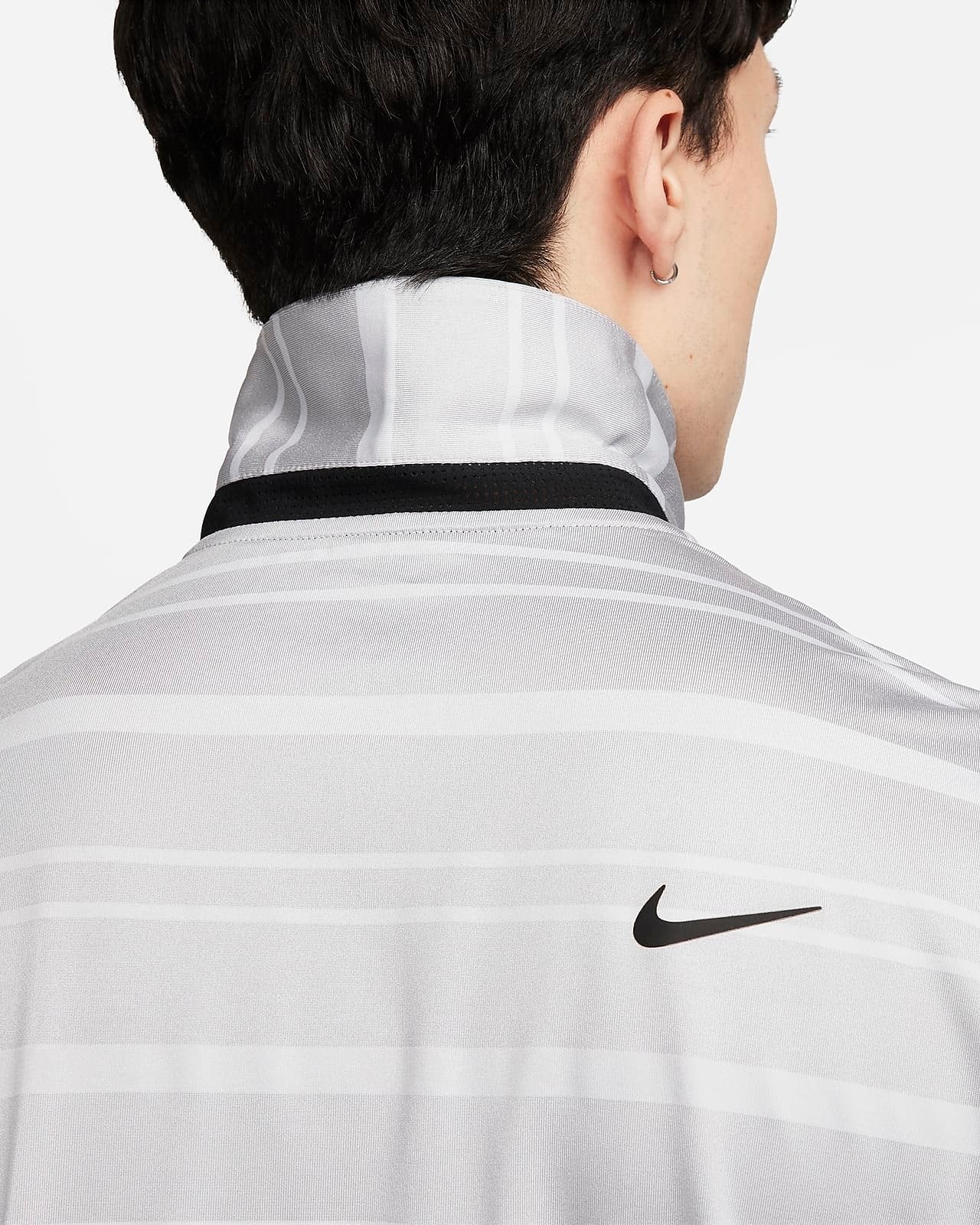 NIKE Dri-Fit Tour Men'S Striped Golf Polo Shirt DR5301-077