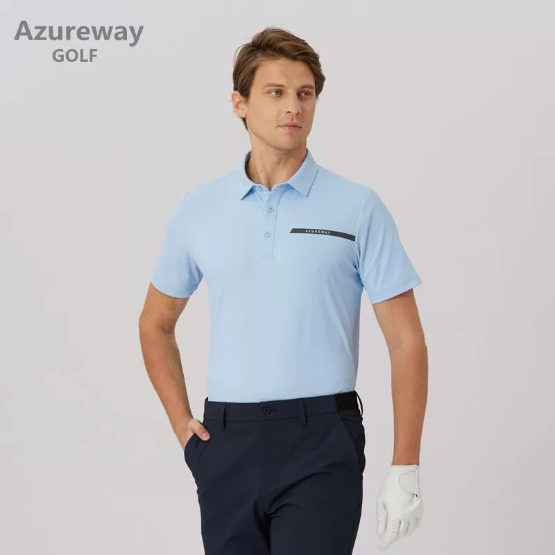 Azureway Men’s Golf Shirt T5416
