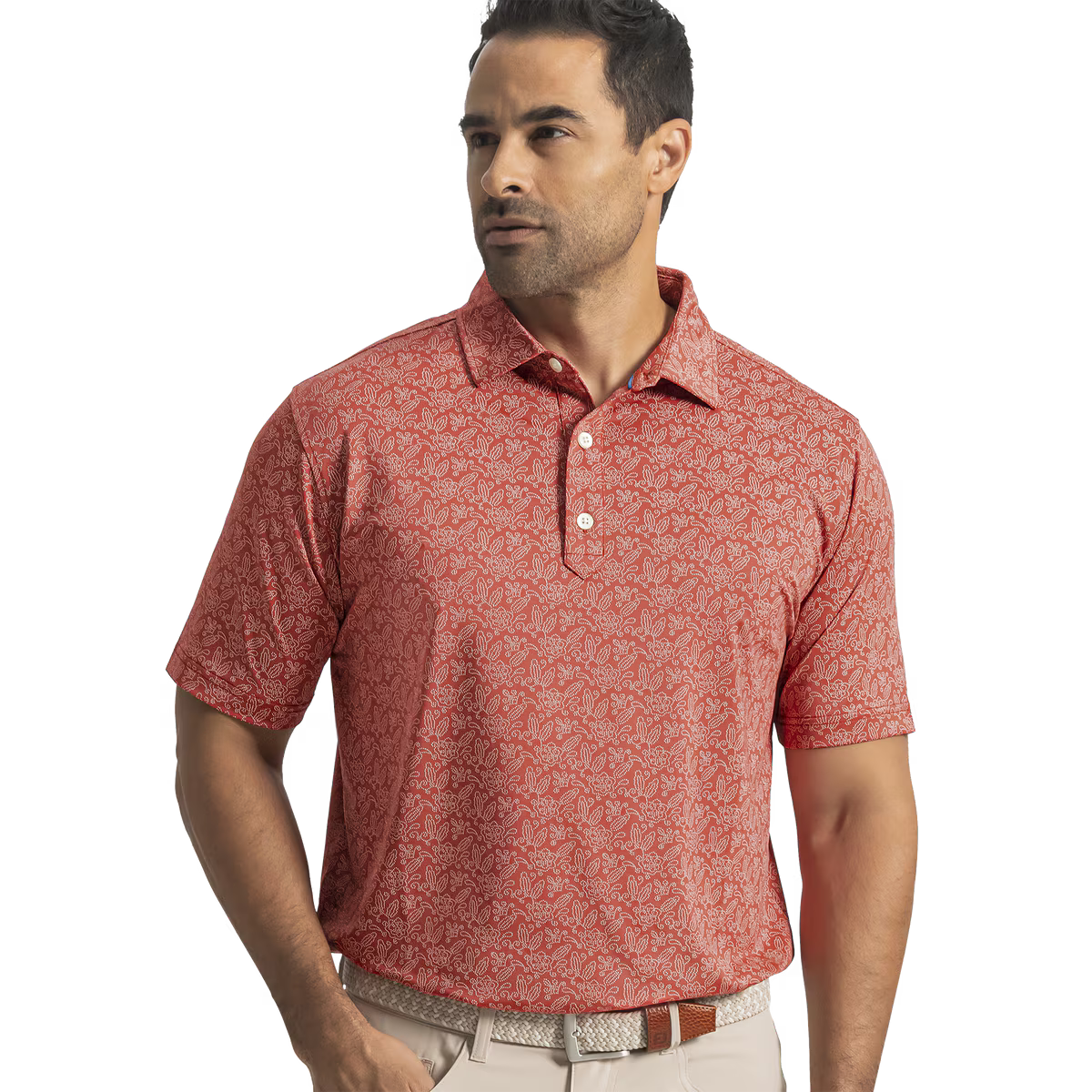 Wingtip Floral Lisle  | FootJoy
