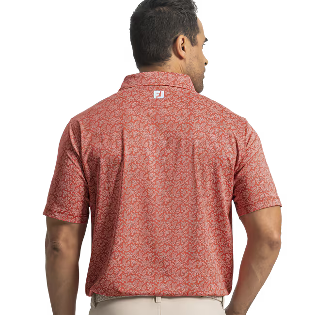 Wingtip Floral Lisle  | FootJoy