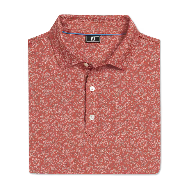 Wingtip Floral Lisle  | FootJoy