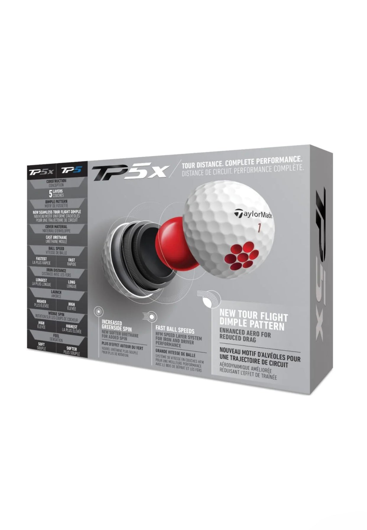 TP5X 2023 Golf Ball | TaylorMade