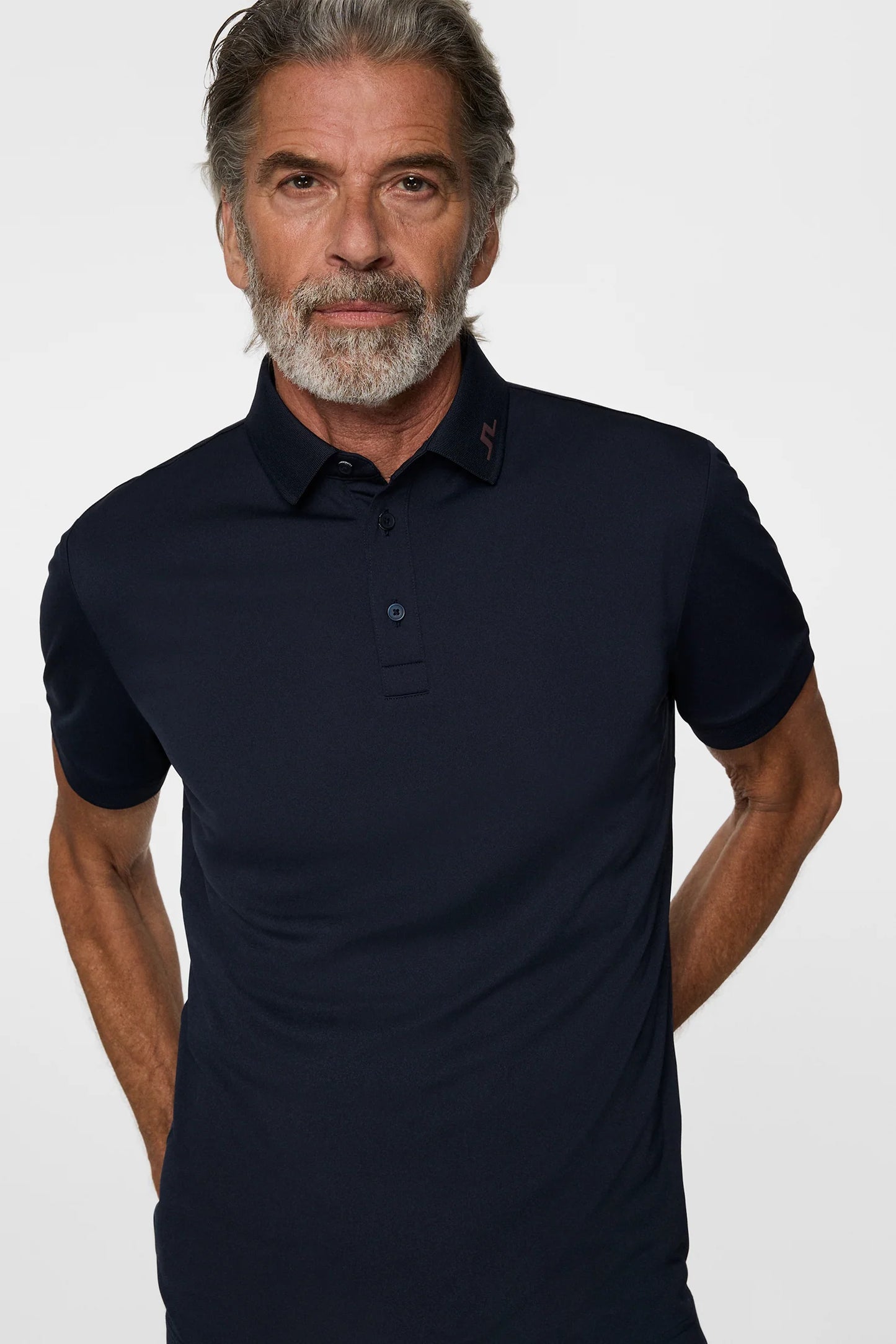 J.LINDEBERG KV PRINT POLO  | GMJT13351-6855