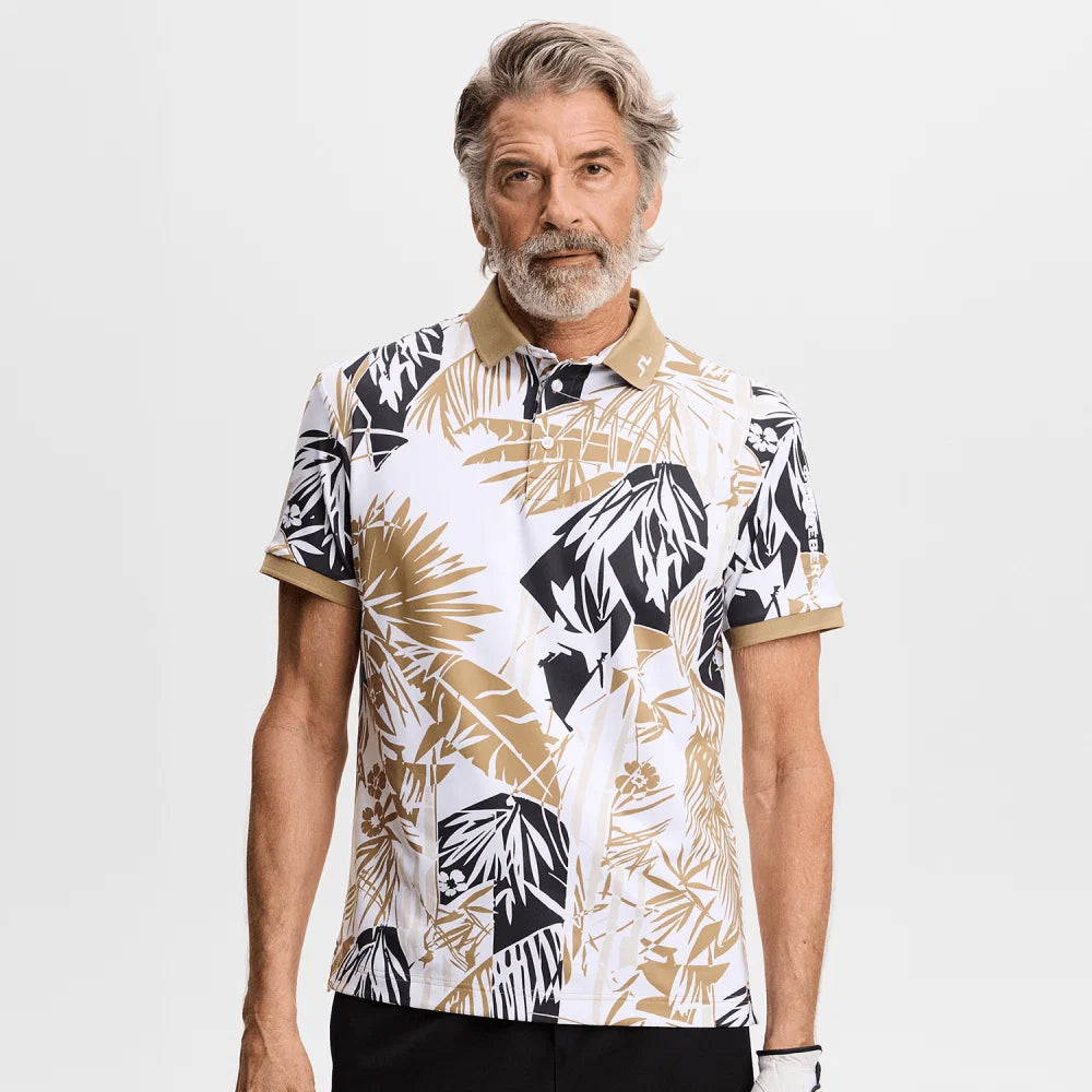 Tour Tech Print Polo| J.Lindeberg A068