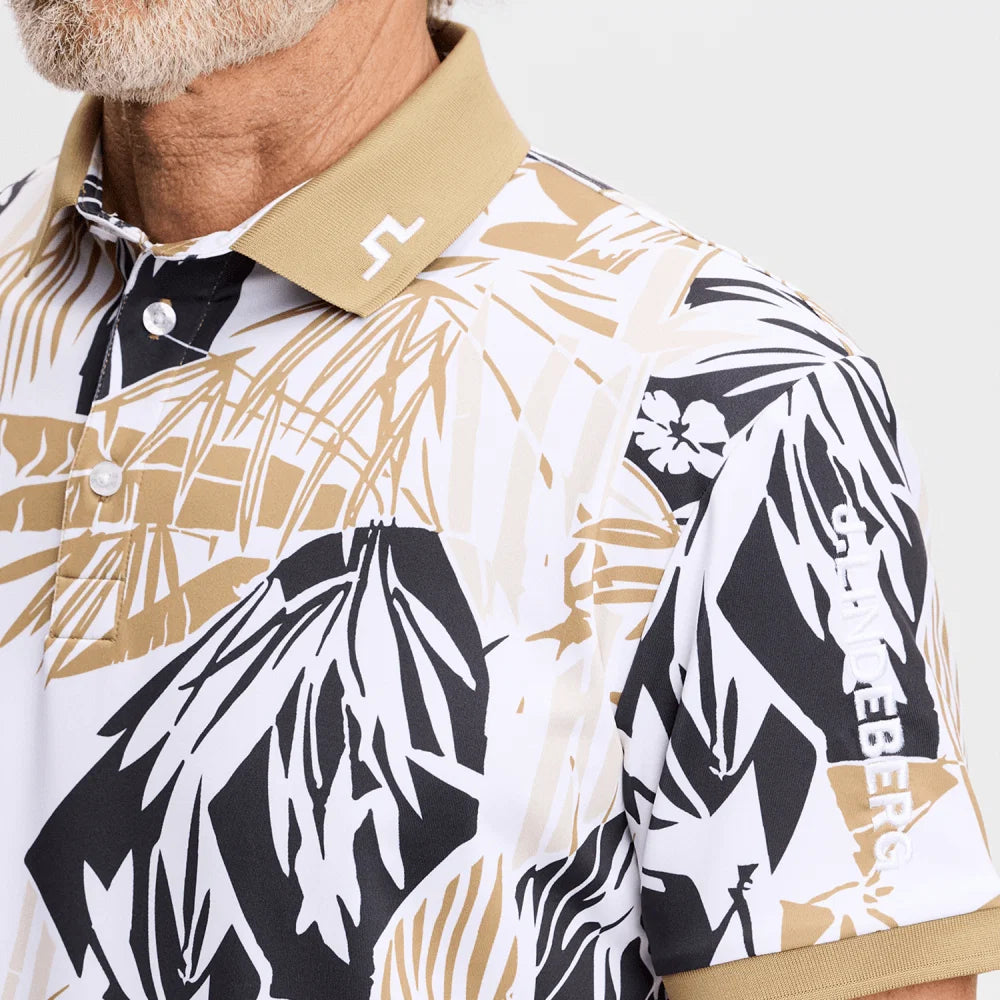 Tour Tech Print Polo| J.Lindeberg A068