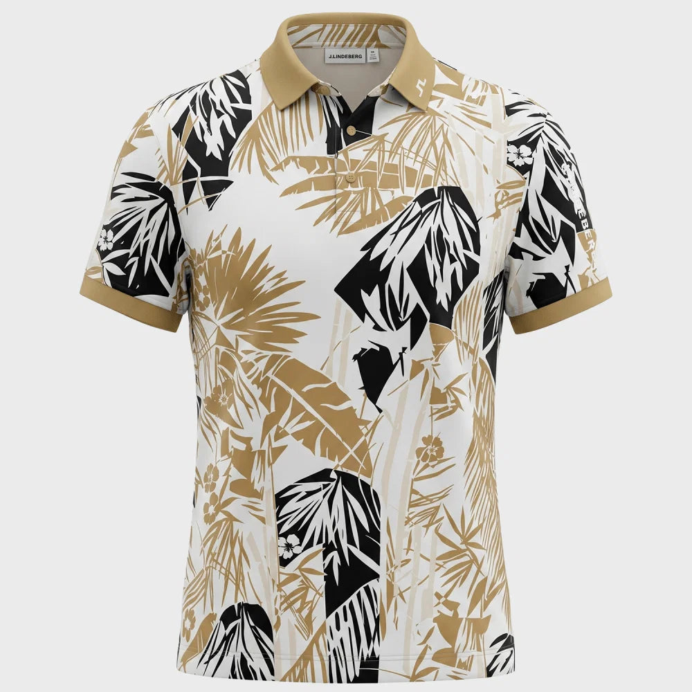 Tour Tech Print Polo| J.Lindeberg A068