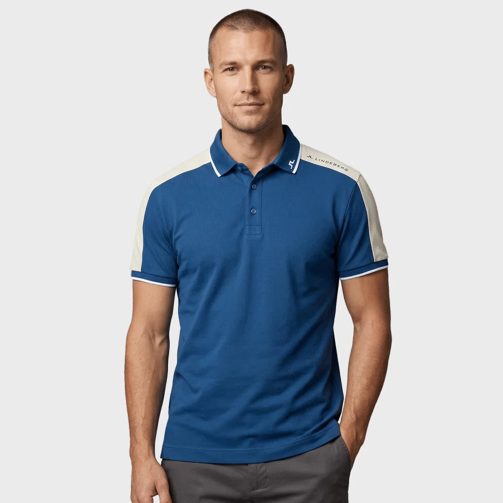 Jace Polo | J.Lindeberg O341 Estate Blue