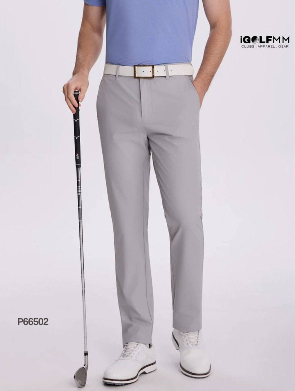P66502 Azurrway Men’s Pinstripe Golf Pants