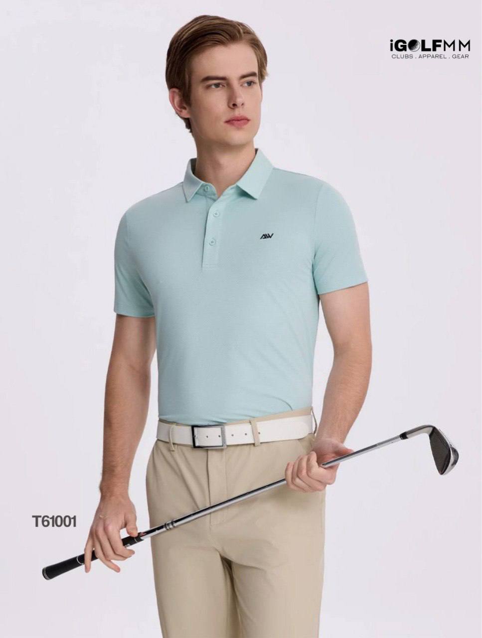 T61001 Azureway Men’s Golf Shirt Summer