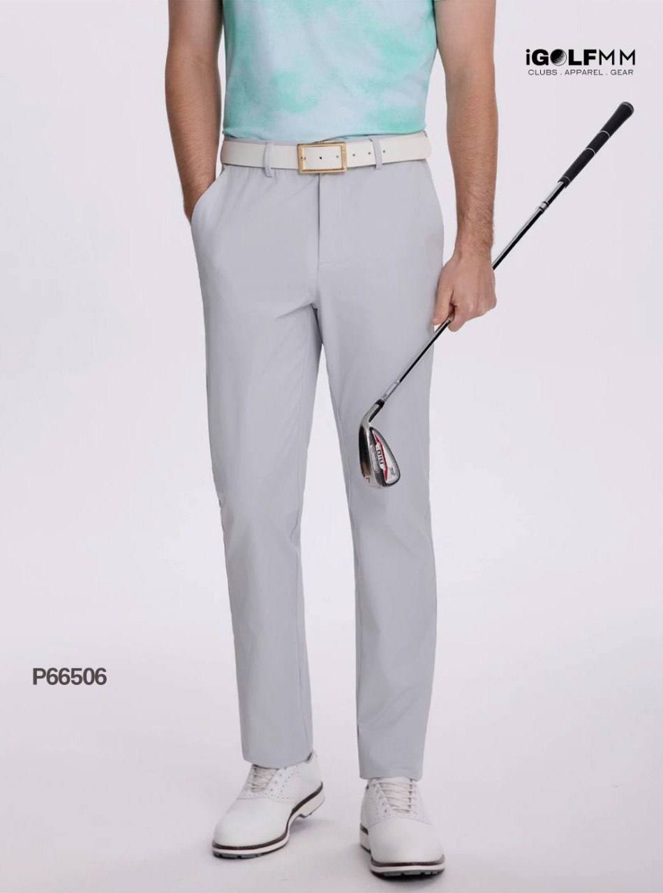 P66506 Azurrway Men’s Polyester Overlock Finish Golf Pants