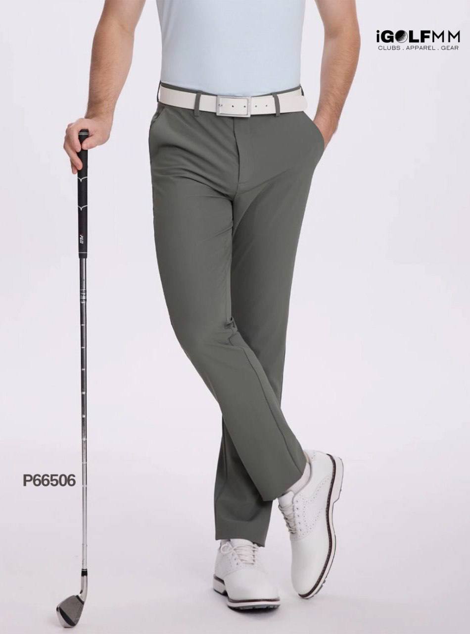 P66506 Azurrway Men’s Polyester Overlock Finish Golf Pants