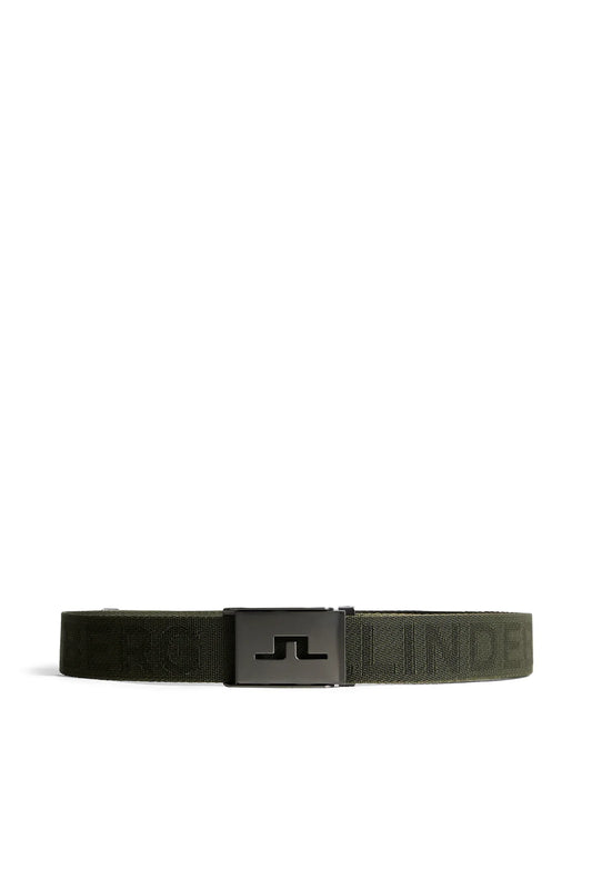 J.LINDEBERG Roy Logo Webbing Belt GMAC10610 M354
