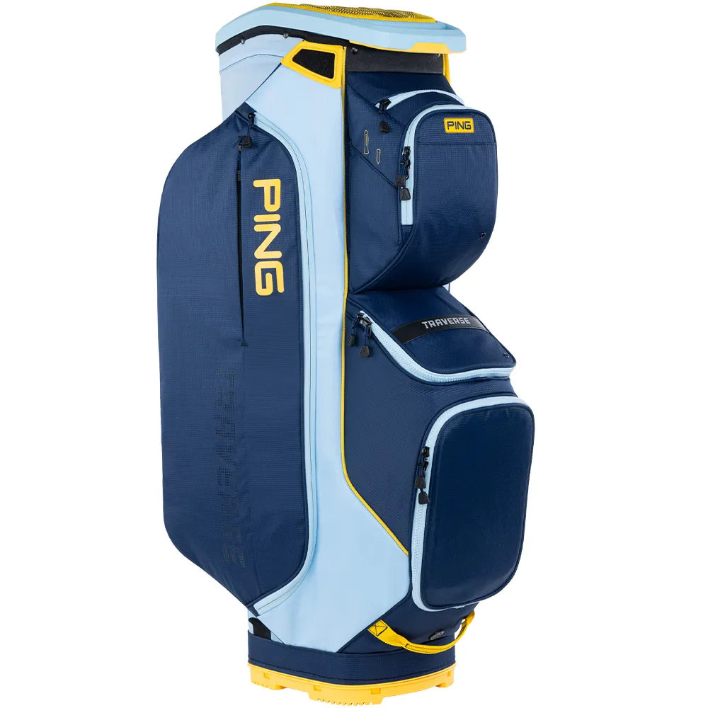 TRAVERSE 244 GOLF CART BAG | CRYSTAL LEMON